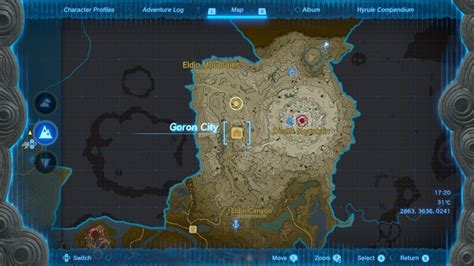 how to get to goron city from eldin tower|Zelda: Tears Of The Kingdom: How To Get To Goron .